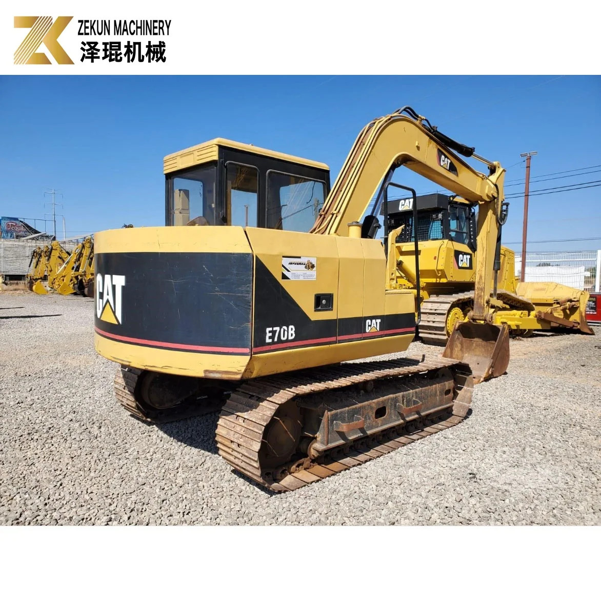 japan used cat e70b excavator hydraulic pump final drive shanghai sale price