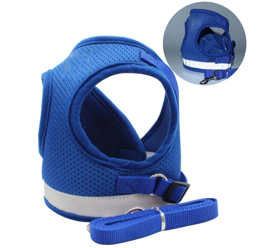 
New Product Soft Mesh Head-in Small Dog Harness with Breathable Mesh 