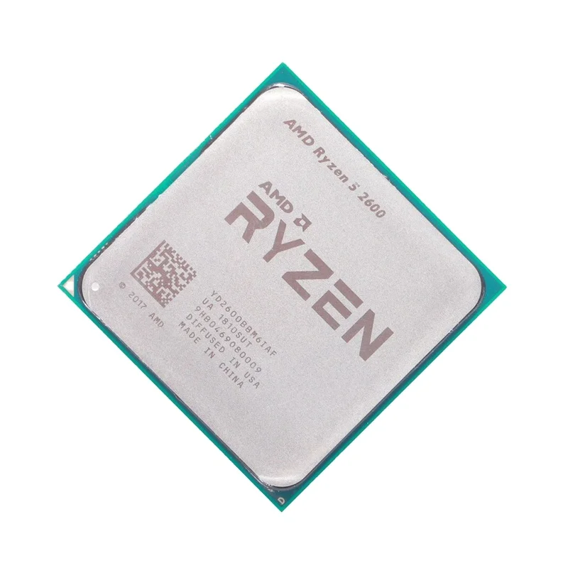 Cheap Original AMD Athlon Processor RYZE Brand New RY ZEN 5 7 2600 2700 Tray Version 3.4 Ghz 3.9 4 6 8 Cores