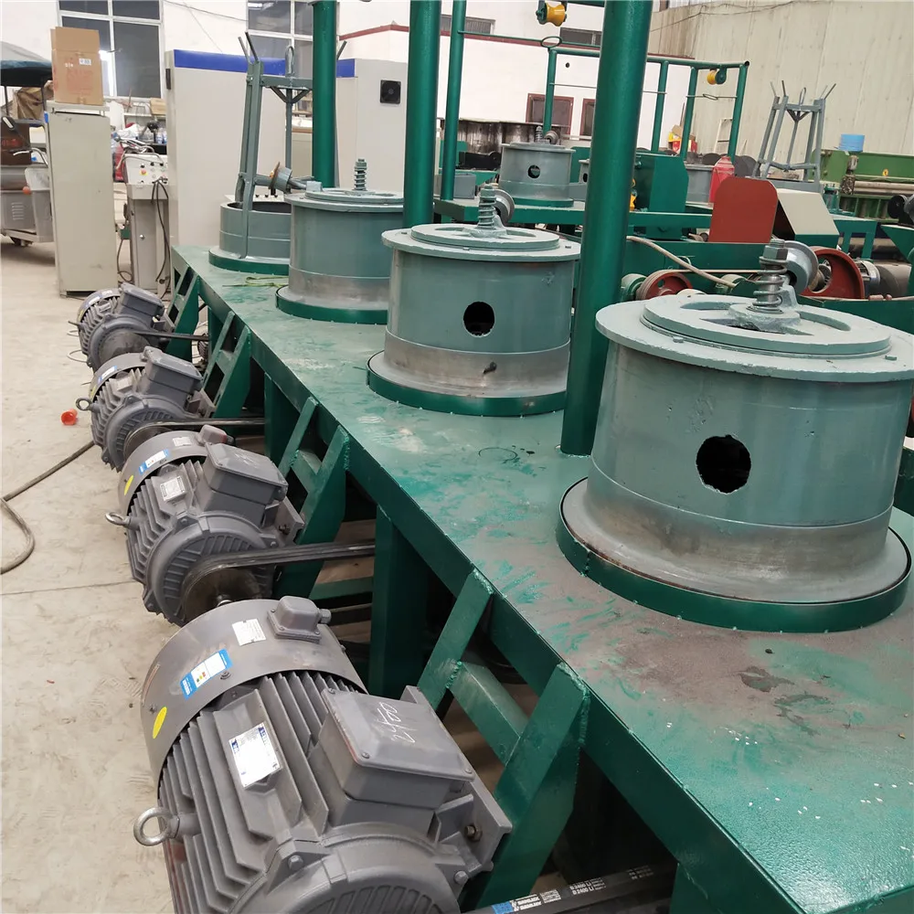 High speed pulley drums wire extension combined drawing machine