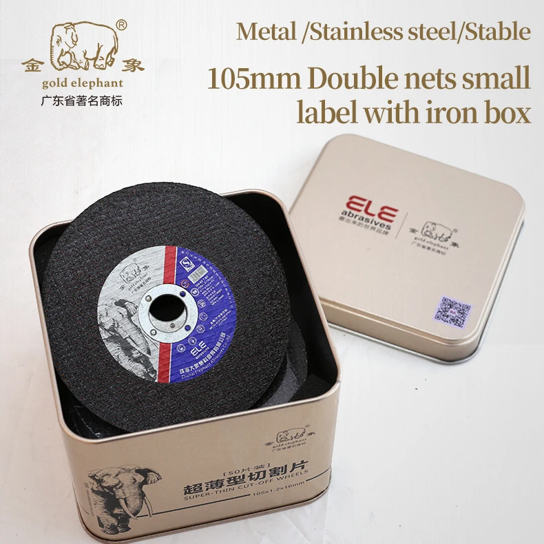 Gold Elephant factory ultrathin cutting disc 4 inch 107mm grinding wheel