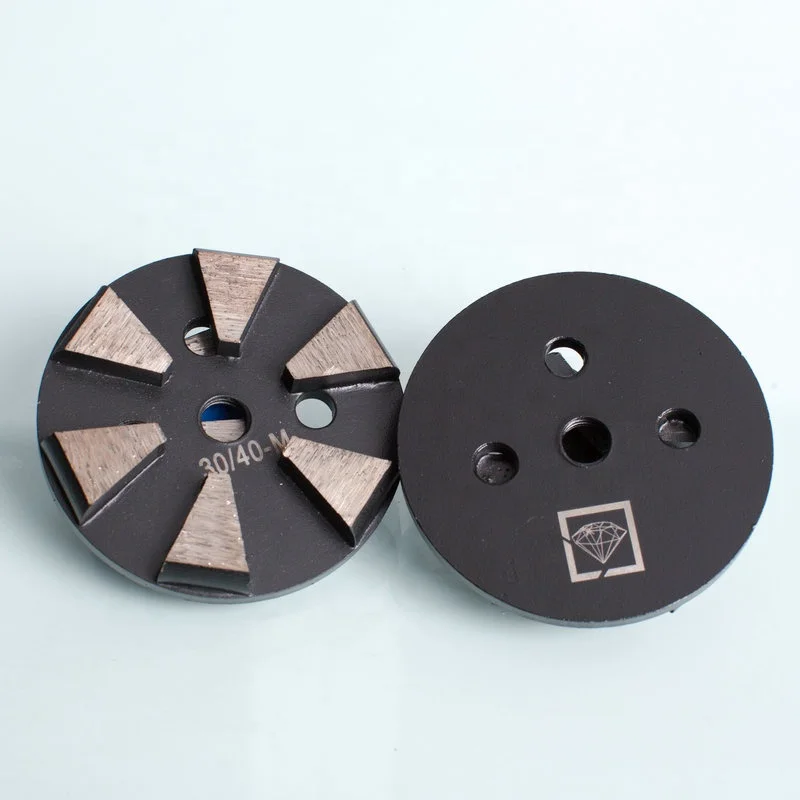 6 segments concrete diamond grinding disc for grinder