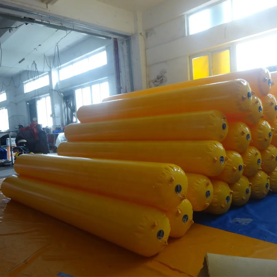 3m long colorful Inflatable Tube , Inflatable Buoy water pipe For Sale