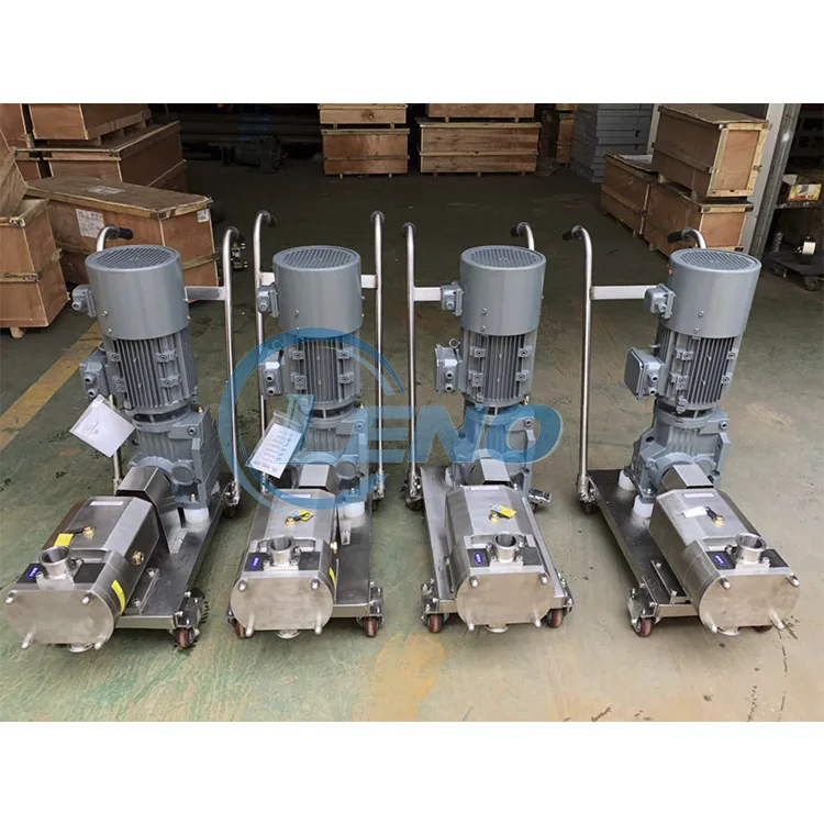 LENO Food Grade Rator Lobe Liquid Fruit Juice Transfer Pump By Electric