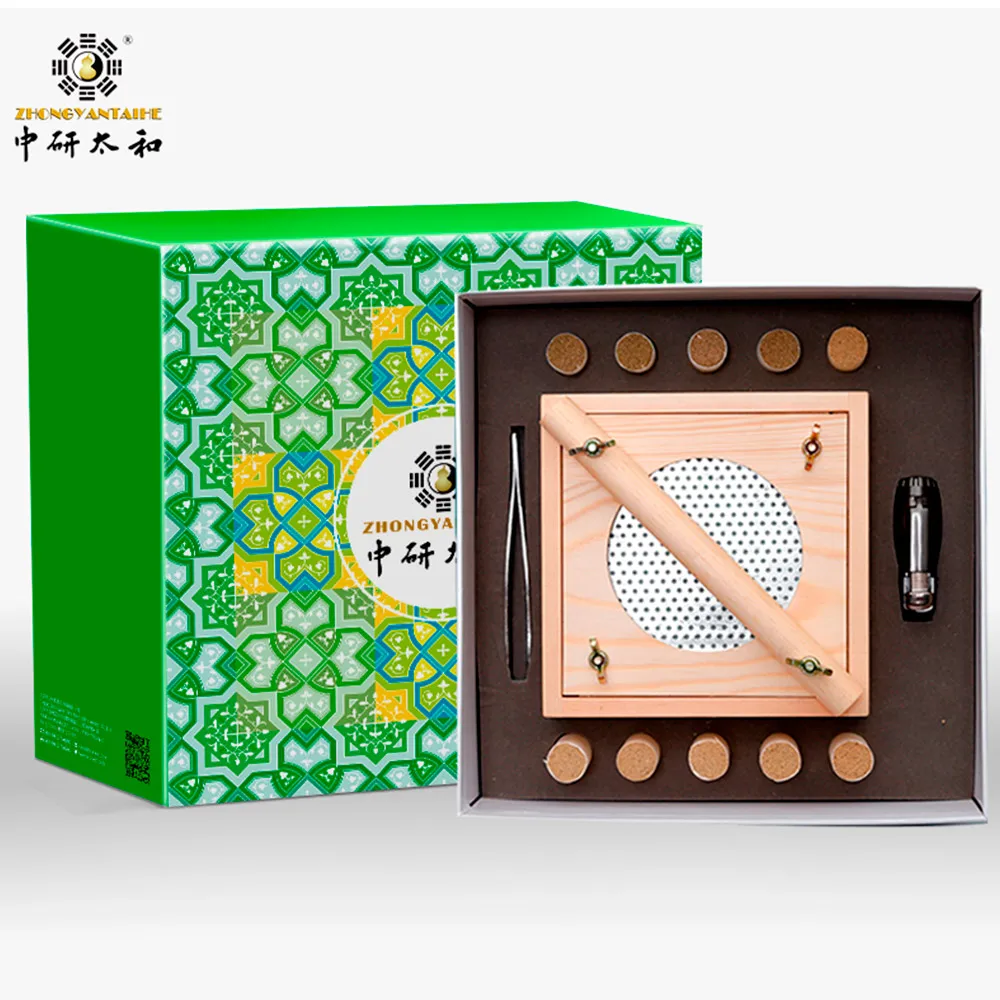 Оптовая продажа, высококачественные теплые палочки мокса, рулоны моксы ручной работы, коробка для мокса