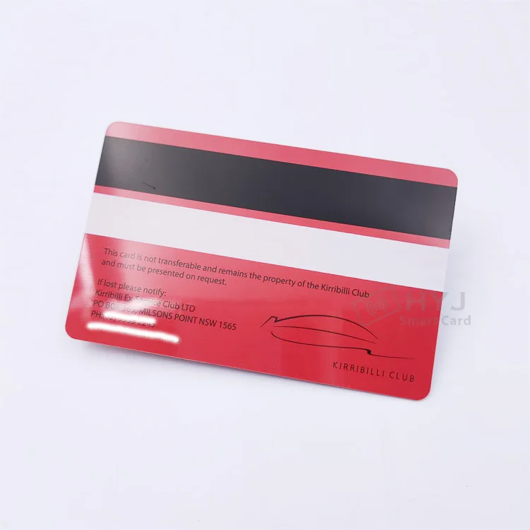 offset printing cr80 magnetic stripe PVC membership Gift Card with unique