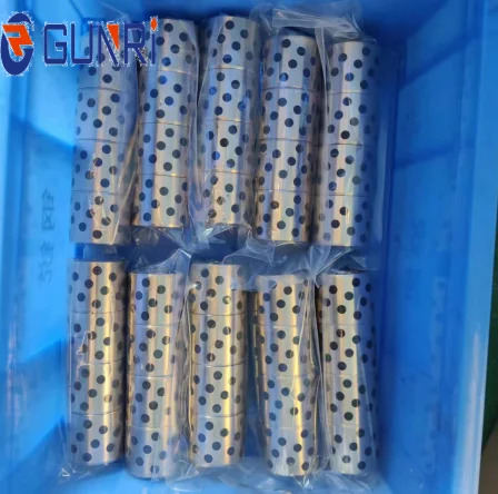 oil-free lubrication split bushing sleeve Brass guide bushs graphite copper bronze bushings