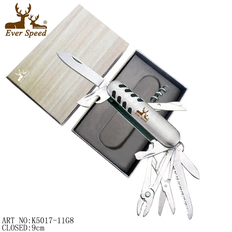 High class folding pocket camping multifunctional knife