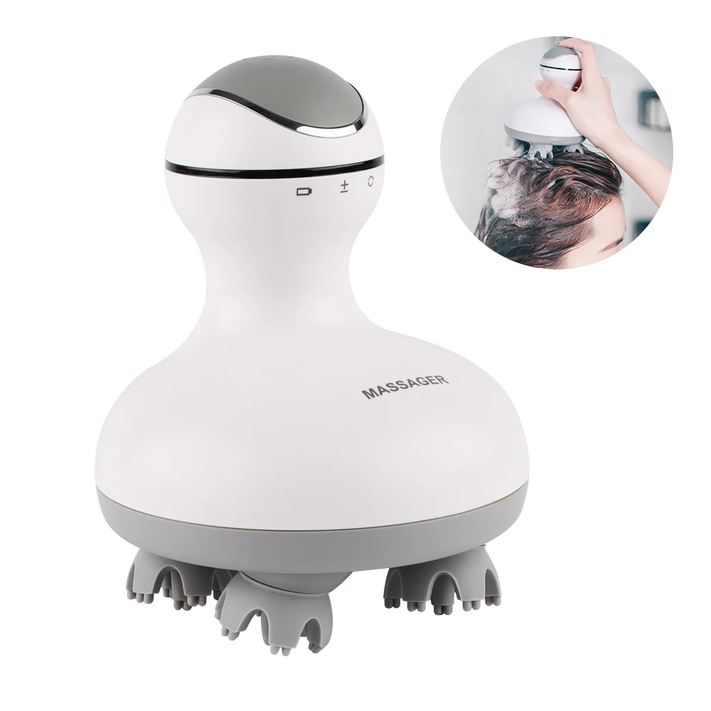 Synogal factory price portable multifunctional Ixp7 handheld electric hair scalp massage head massager