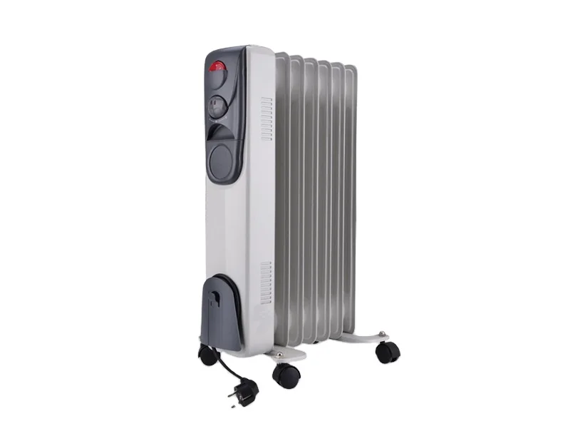 NEW design Electronic  mechanical cheapest oil heater wheels tip over switch overheat protection