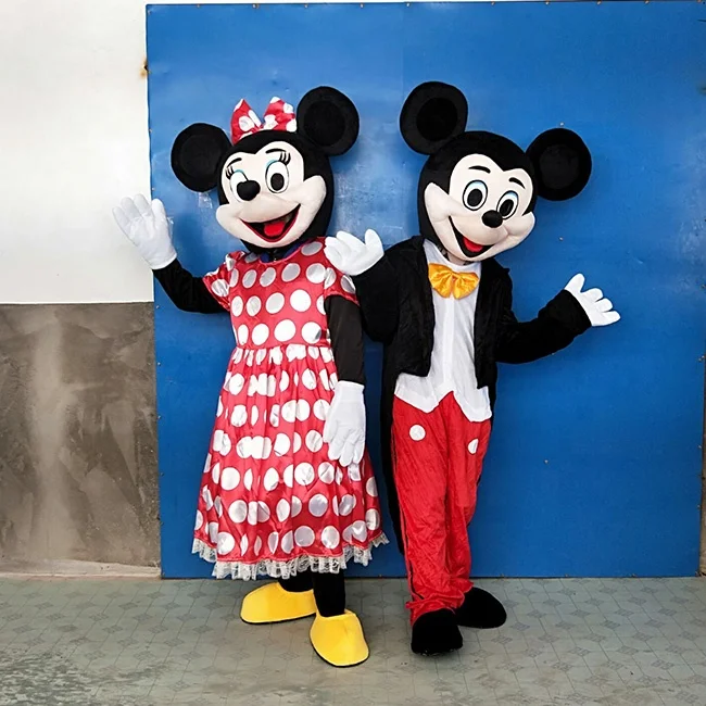Funtoys products Custom Mouse Mascot Costume/Mickey and Minnie mascot costume for party