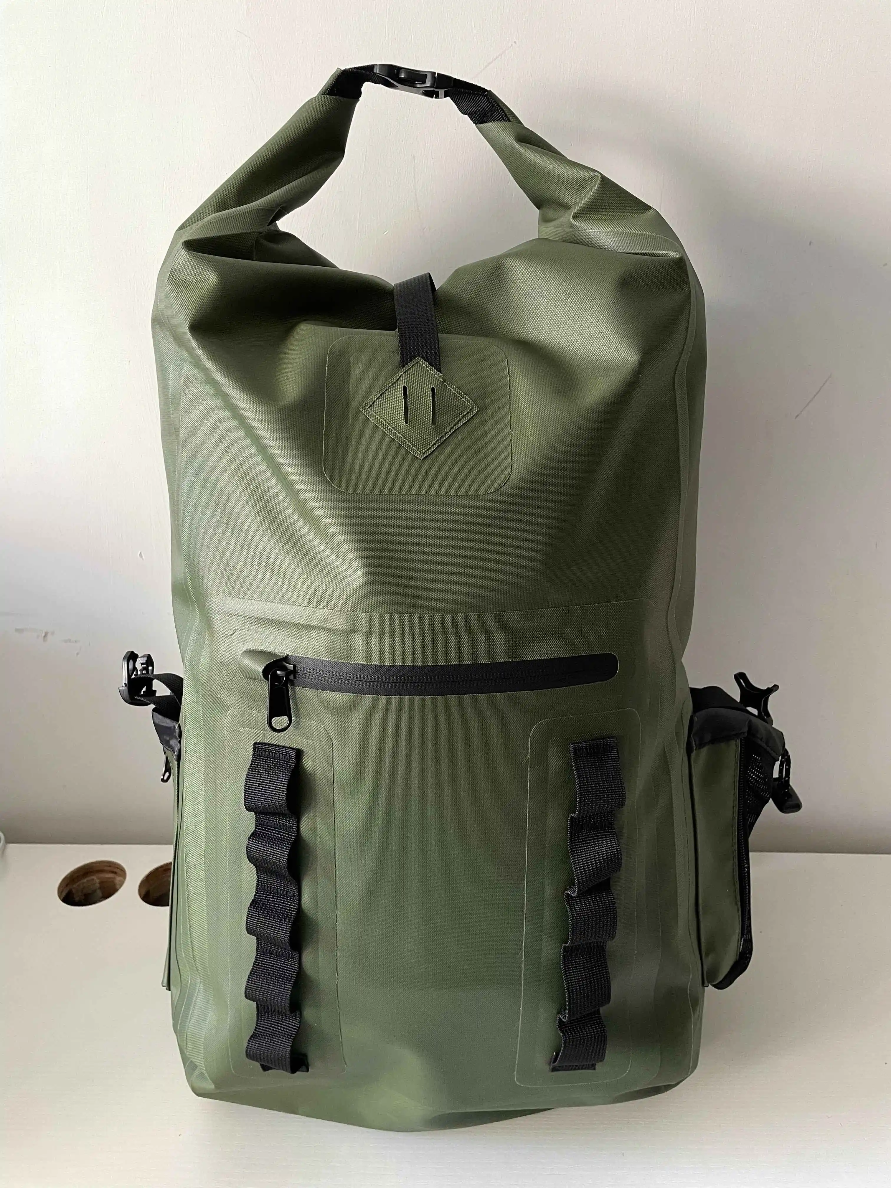 Waterproof Dry Backpack Lightweight TPU Rolling Top Backpack