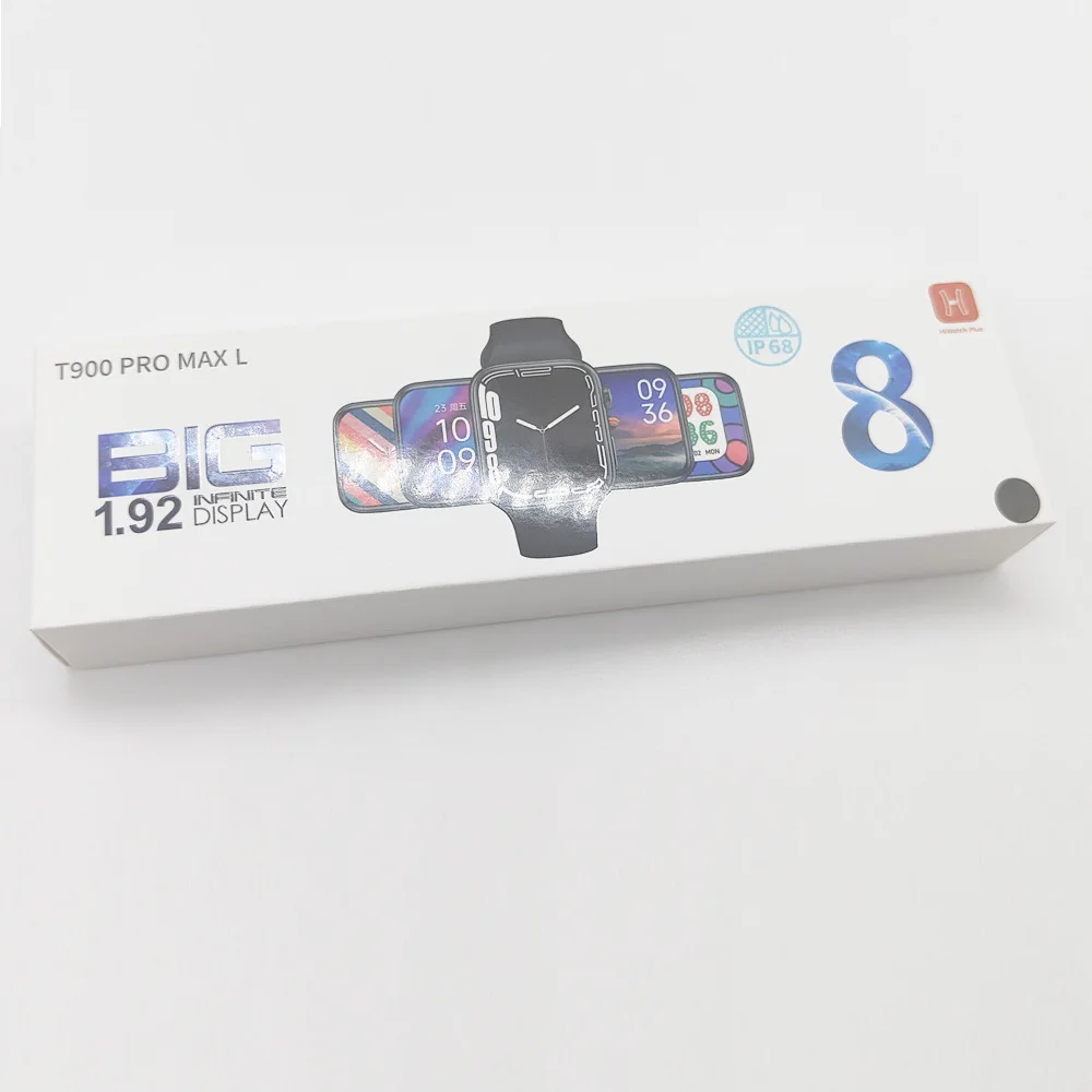 T900 Pro Max L Series 8 1.92 Big Screen Smart Watch Fitness Tracker Touch Reloj Inteligente T900 Pro Max L Smartwatch Series 8