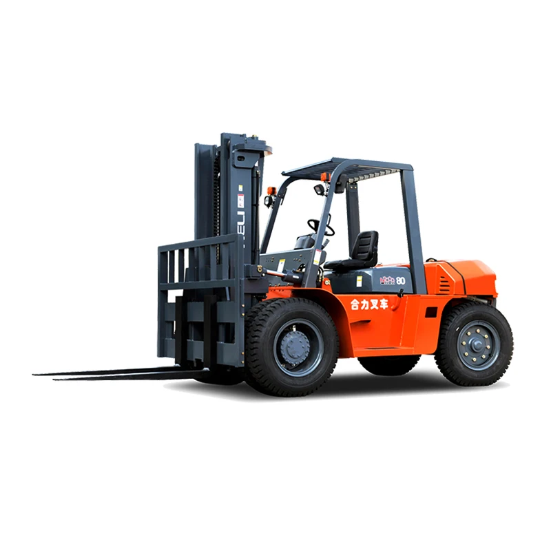 New Forklift Top Brand HELI 8 ton Diesel Forklift CPCD80-QC51K2 With Spare Parts For Sale