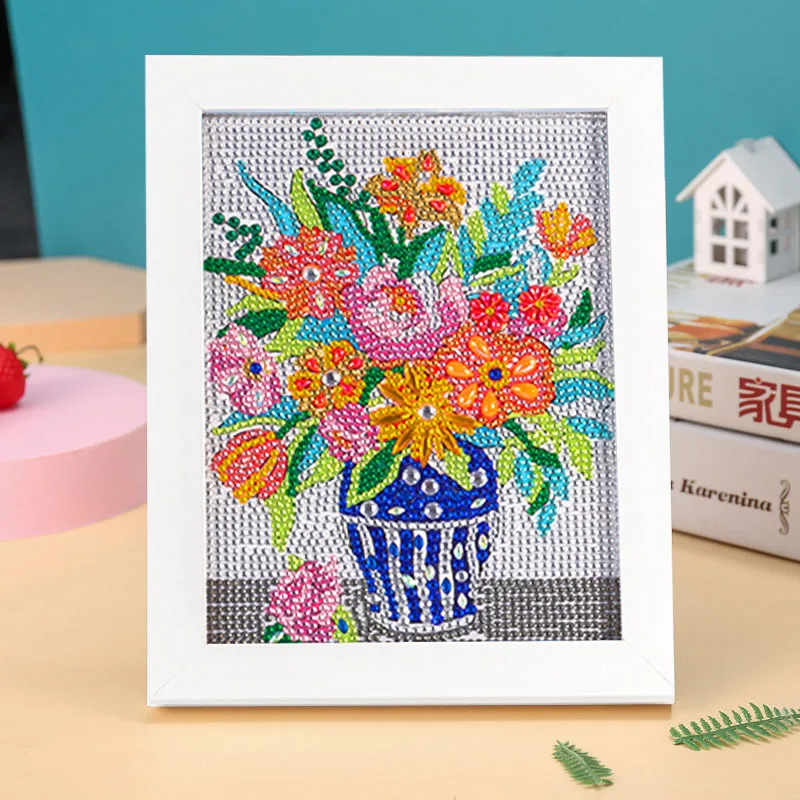 Wholesale DIY Christmas picture frame Diamond picture frame High Quality 3D Custom Diamond sticker painting kit