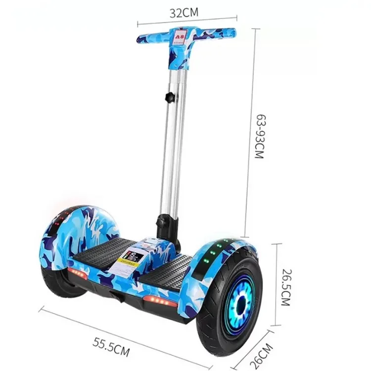 CE Certificated Self-Balancing Electric Unicycle Scooter Warehouse Off-Road 500W Power 36V Two-Wheel Self Balancing Road Scooter