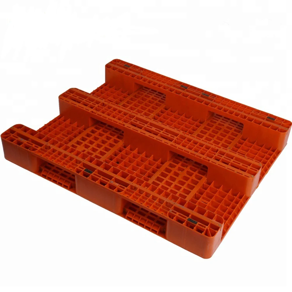 Three Runners Plastic Pallet  1210C For Warehouse Stackable Chinese Manufacturer