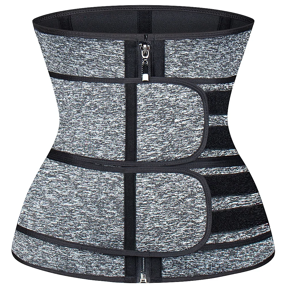 Wholesale Private Label Custom Logo 6XL Tummy Shaper Black Neoprene Waist Trainer women Belt 8019