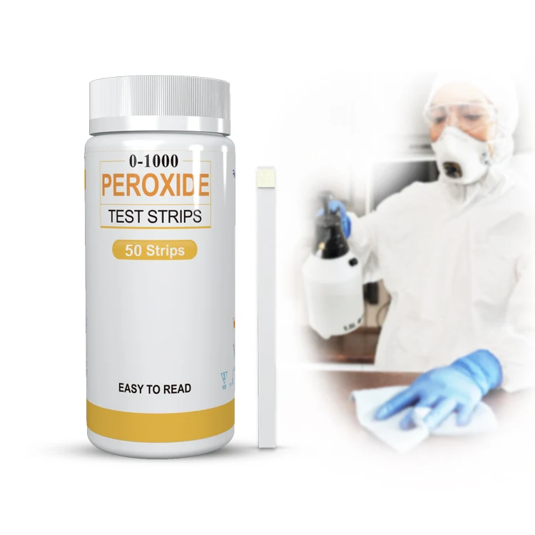 Hydrogen peroxide test paper H2O2 strips water quality hydrogen strip