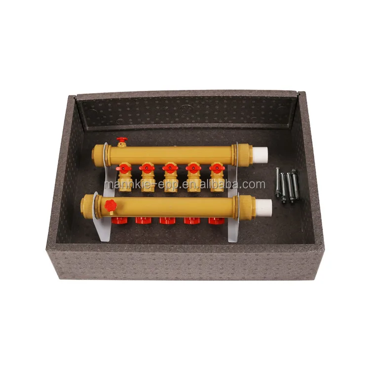 Epp Foam Ducting Air Valves Thermal Protection Parts Radiator Epp Isolation Box For Heat Pump And Boiler