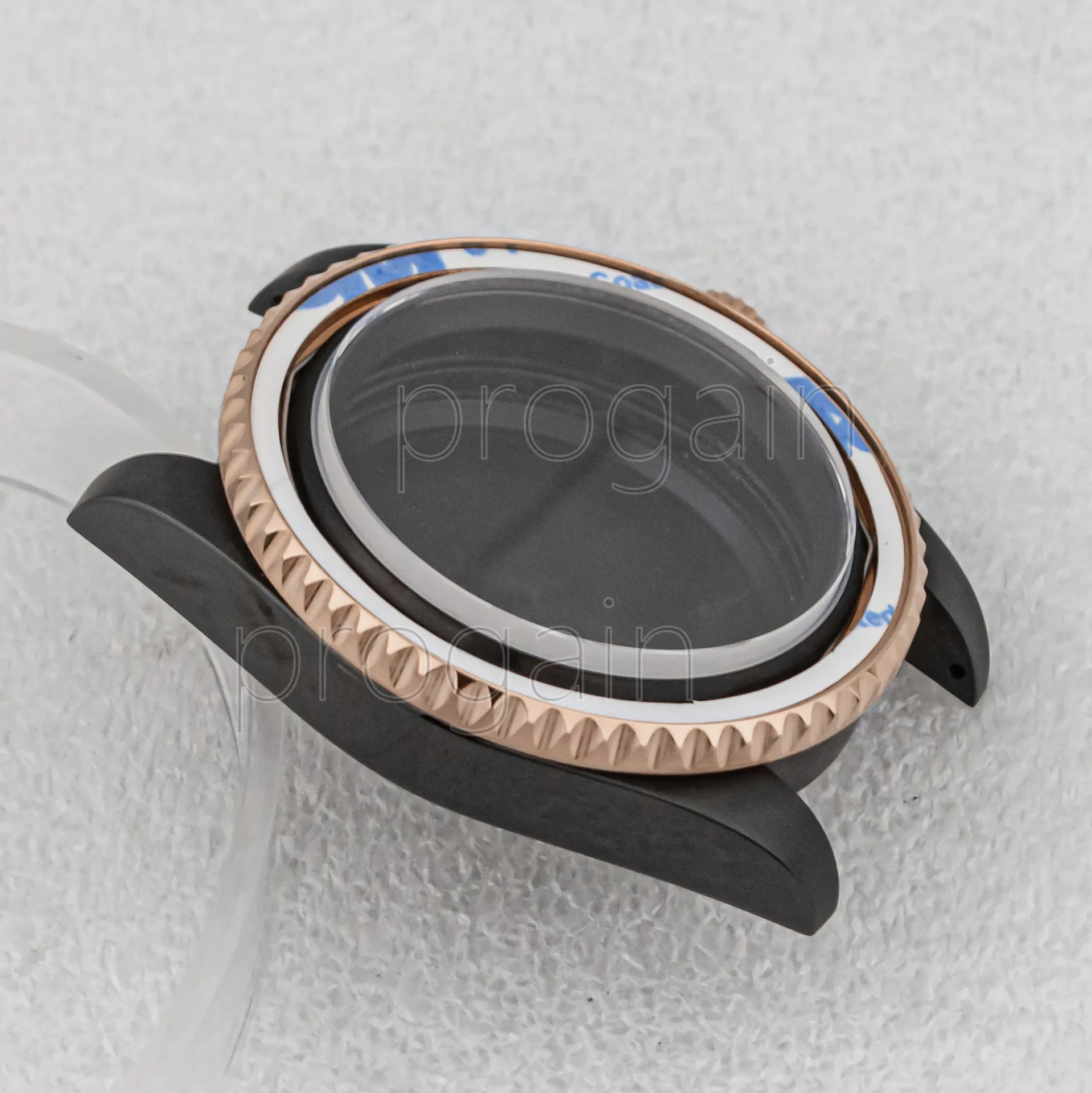 Luxury Water Ghost Watch with Sapphire 100m Waterproof Dense Bottom Case 40mm Fine Steel suit NH35/36 Movement