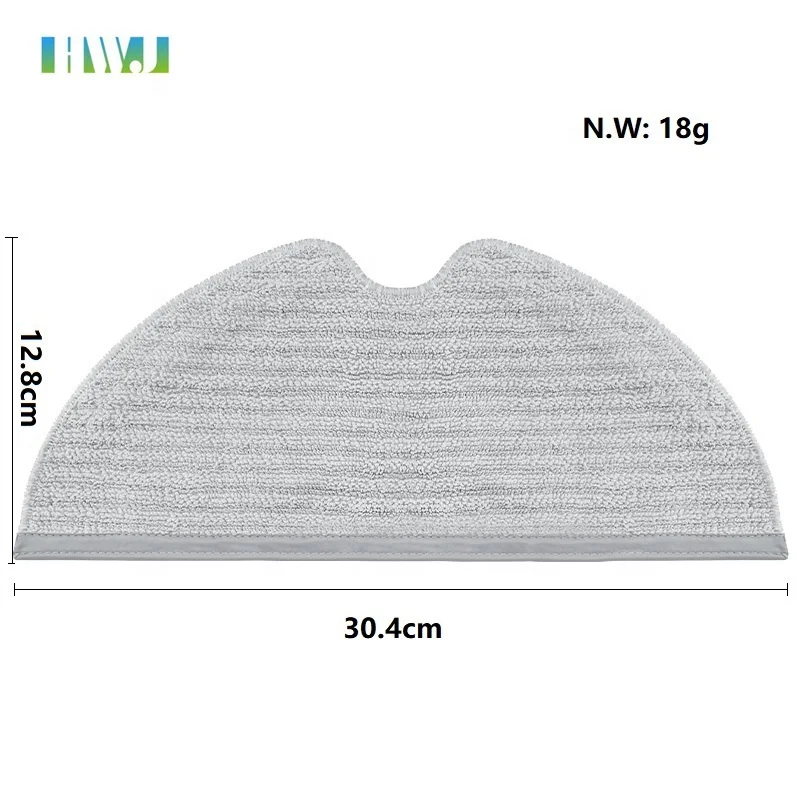 Main Side Brush Hepa Filter Mop Cloth Accessories Kit Fit for Xiaomi Dreame D9 Robot Vacuum Cleaner