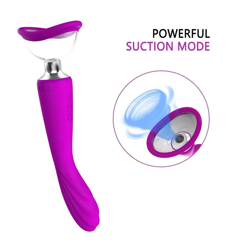 
12 Vibrations Waterproof Couple Vibrator Sex Toy Women Sucking Vibrator Clitoral 
