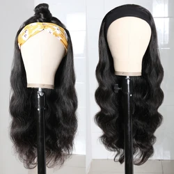 JP 100% virgin brazilian human hair headband wigs,cheap wholesale natural human hair wigs for black women,Fashion headband  wigs