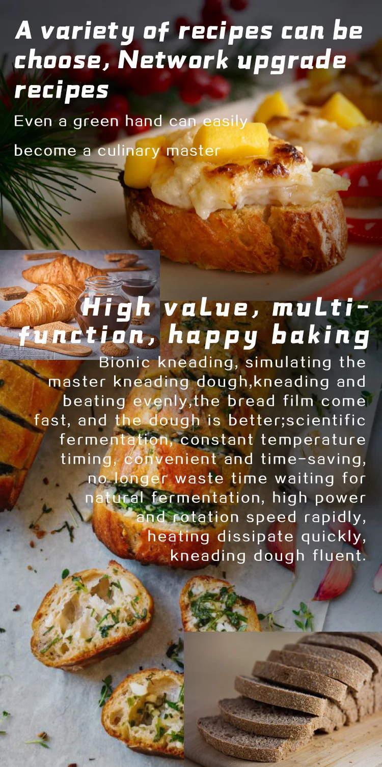 Automatic Cooking Robot Touch Screen Appliances Food Blender Chopper Steamer Sous Vide Gadgets App Control With Recipe