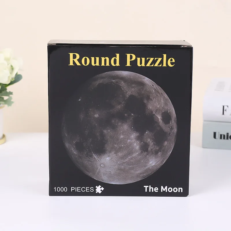 Beautiful Design Earth Moon Puzzle Rainbow Ddult Puzzle 1000 Pieces Of  Puzzlebrain Game Brain Burning Educational Toys
