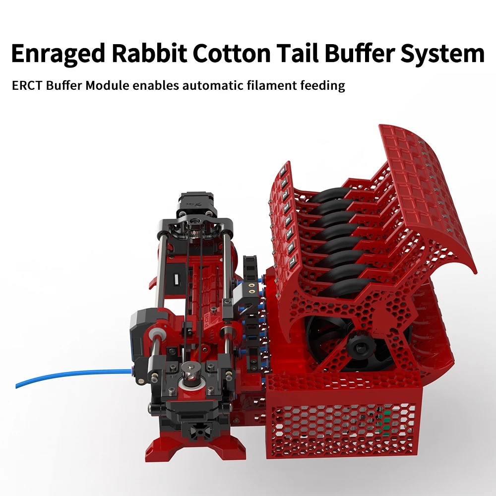 FYSETC Enrager кормушка для кролика моркови ERCF V2 12 каналов плата ERB многофункциональный материал комплект MMU 2 4 Voron