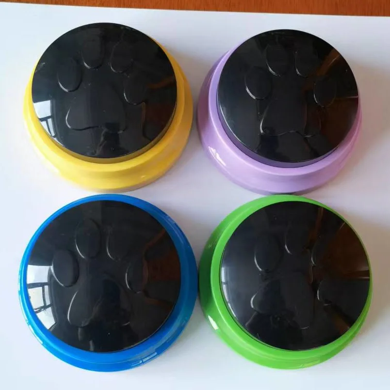 Wholesale Dog Communication Buttons Recordable Dog Talking Training Button Custom Dog Button