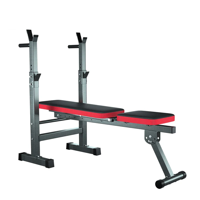 training sports fitness equipment multi-functional home weight lifting bench and rack set indoor use
