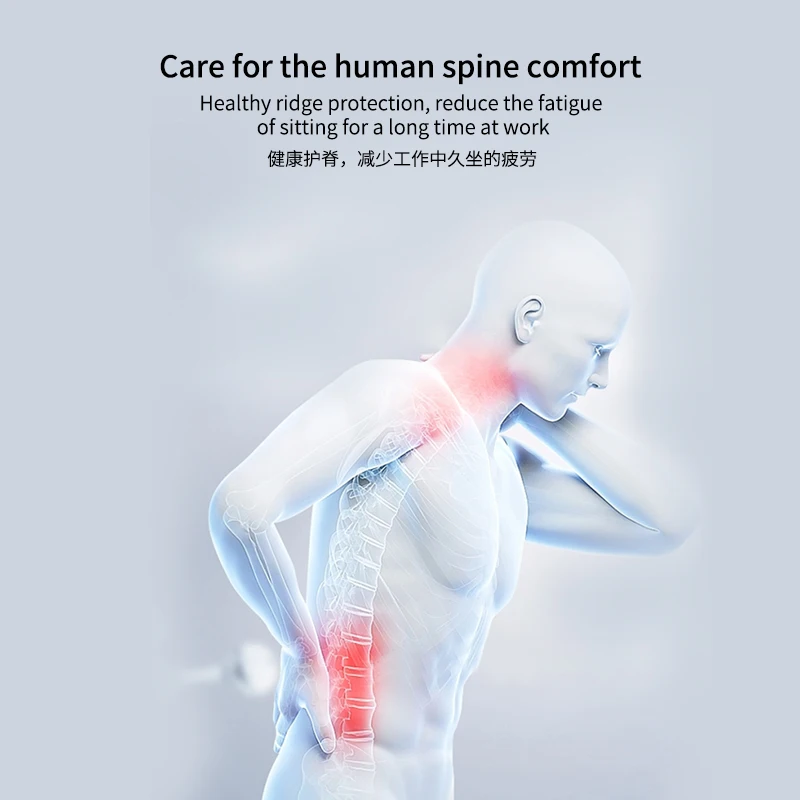 Patented L-shaped movement Full Back Seat Massage Cushion neck Massage Cushion Small body that can be folded massage cushion