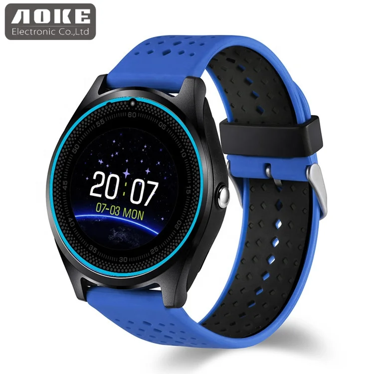 V9 цветной сенсорный экран для рыбалки relojes inteligentes/relogio inteligente 2G Смарт-часы с 3g слотом для sim-карты и слотом для карт tf