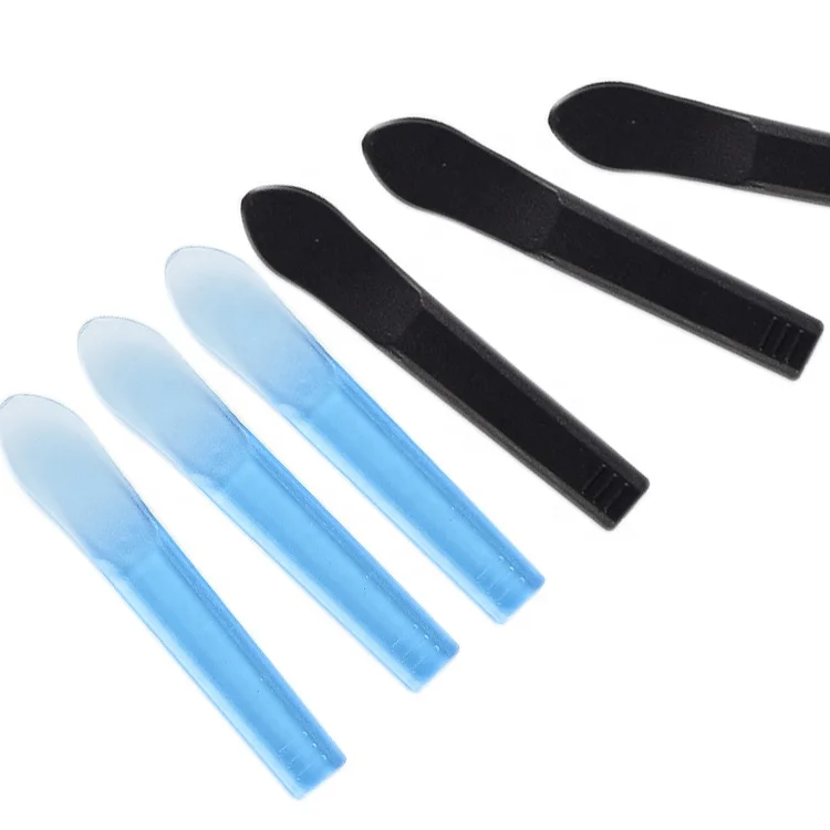 UU package pink lovely spatula Hair Waxing Removal Beauty Tools spatula cosmetic plastic spoon  personal logo