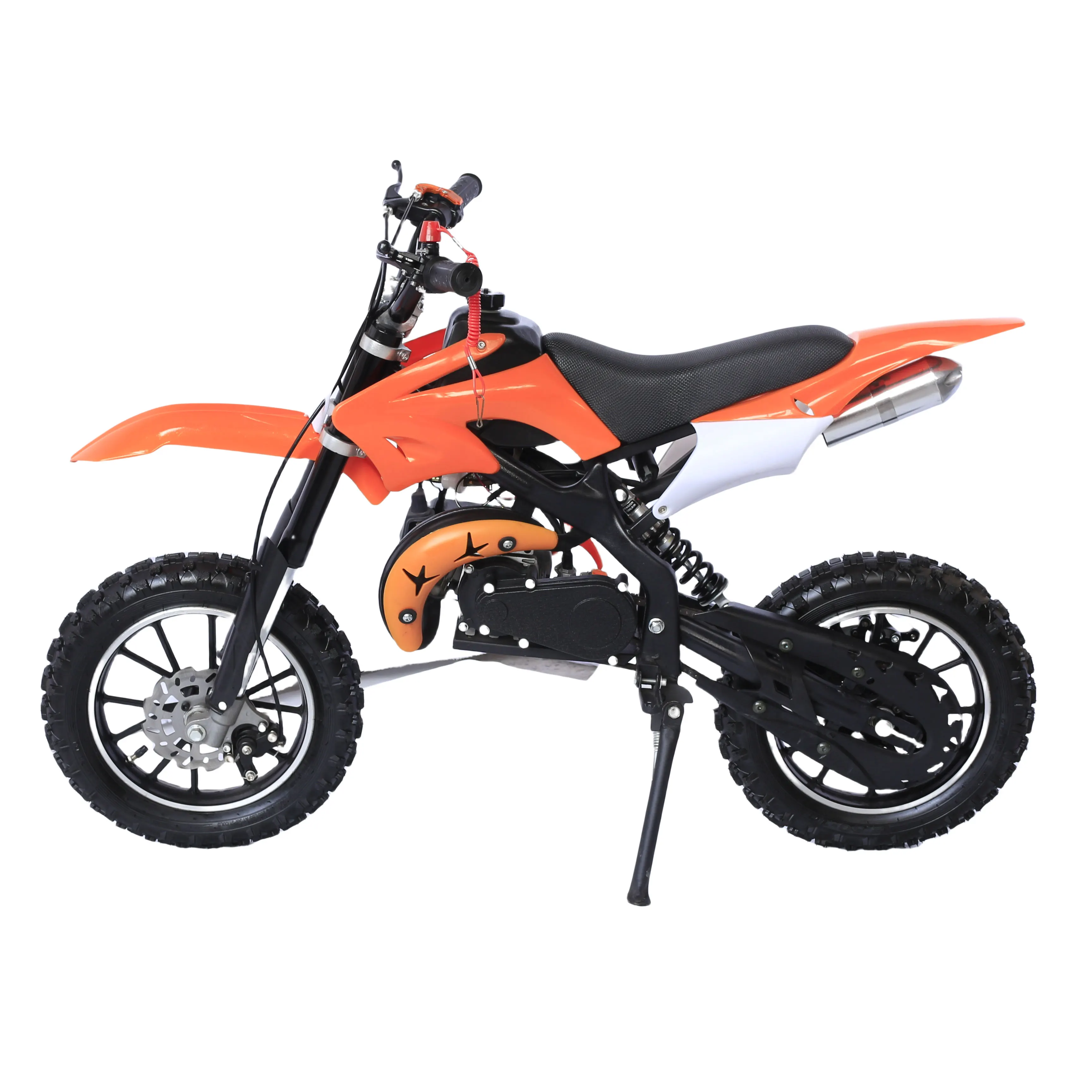 Новый дизайн мощный бензиновый внедорожник 49CC mini 2 колеса внедорожные мотоциклы