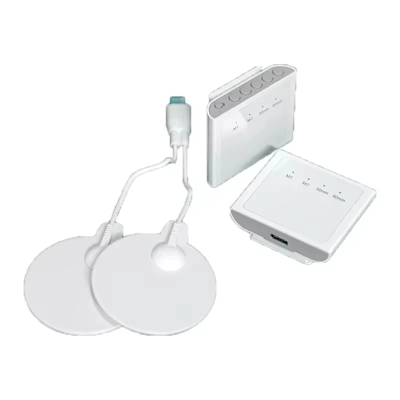 Customizable Portable Low Frequency Muscle Stimulation Dual Channel USB Rechargeable Therapy TENS Unit For Menstrual Pain Relief