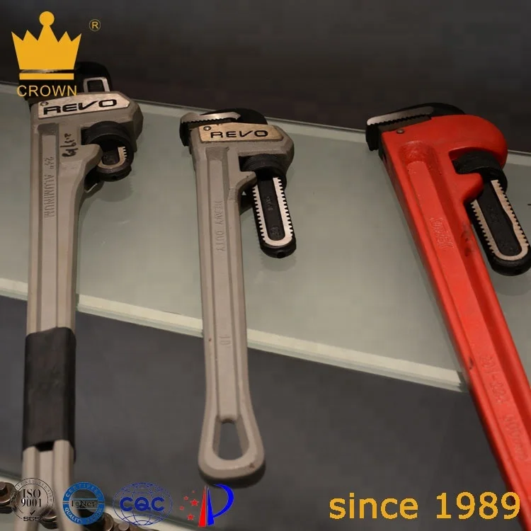 CROWN american pipe plier diamond rod pipe wrench wireline tools