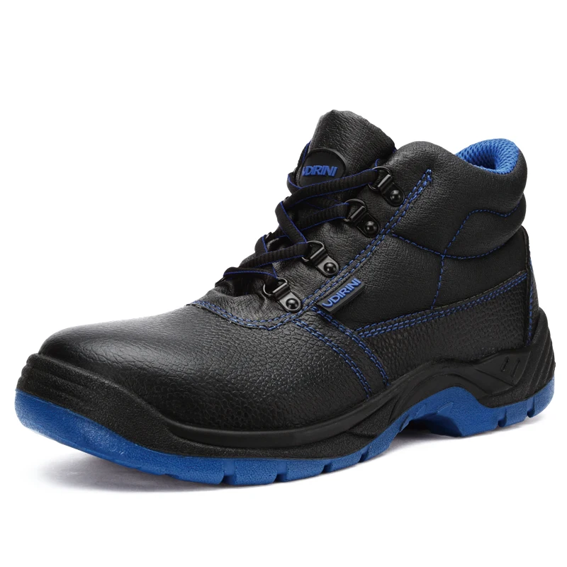 Larnmern Men Safety Shoes Steel Toe Cap Fashion Hiking Sneaker Shock Proof Puncture Proof Non-Slip Working  Footwear