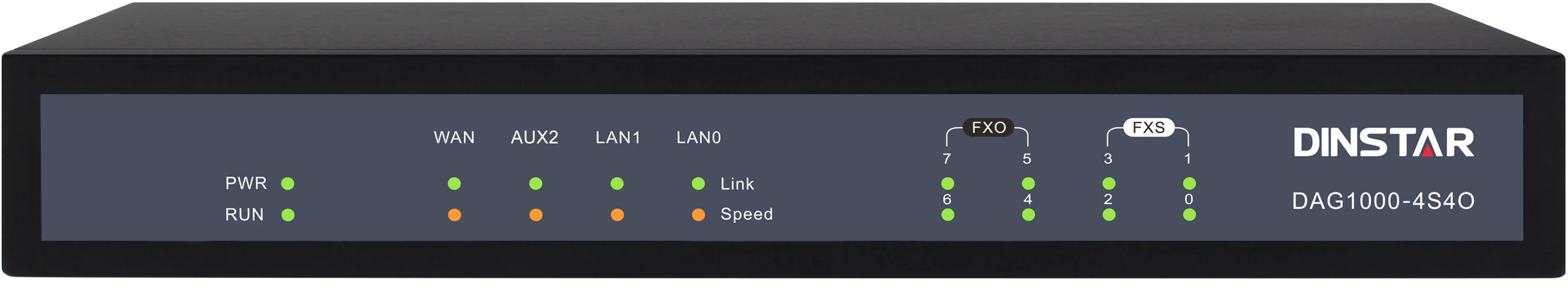 Dinstar 4FXS4FXO ports Hybrid Analog VoIP Gateway, cost-effective