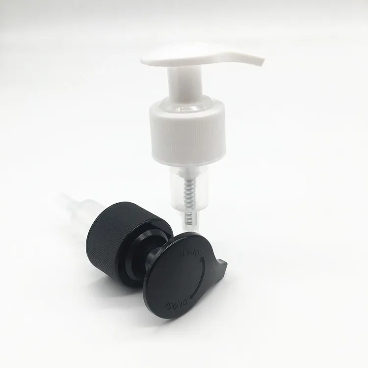 24/410/28/410 Shampoo Dispenser Pumps Lotion Pump  Sizes Left-Right Lock Liquid Dispenser