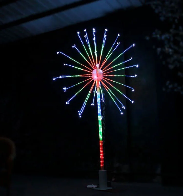 В наличии, хорошая цена, фейерверк, светодиодный светильник на дереве от zhongshan