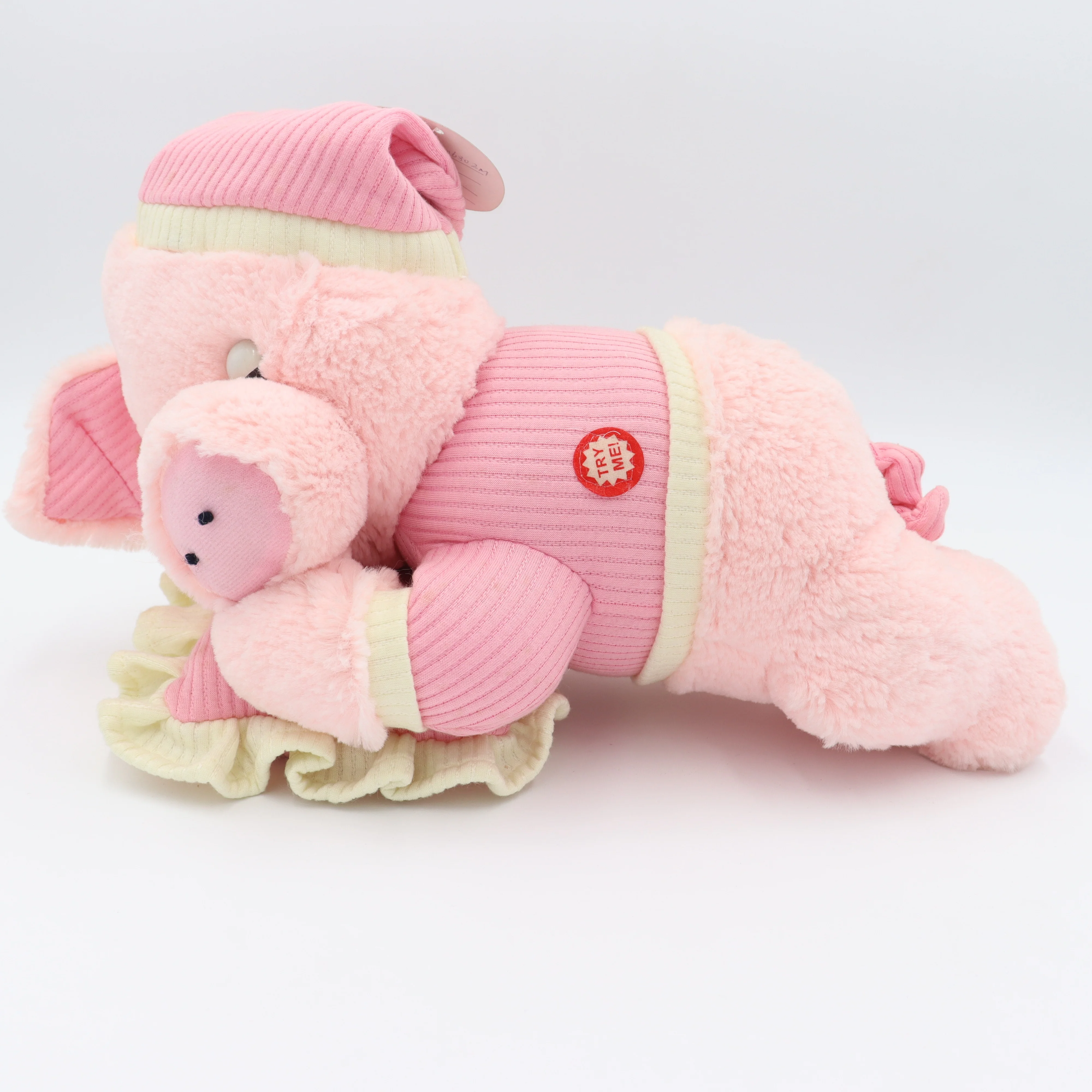 Custom Pig Stuffed Animal Hugging Pillow Soft Fat Pig Plush Toy