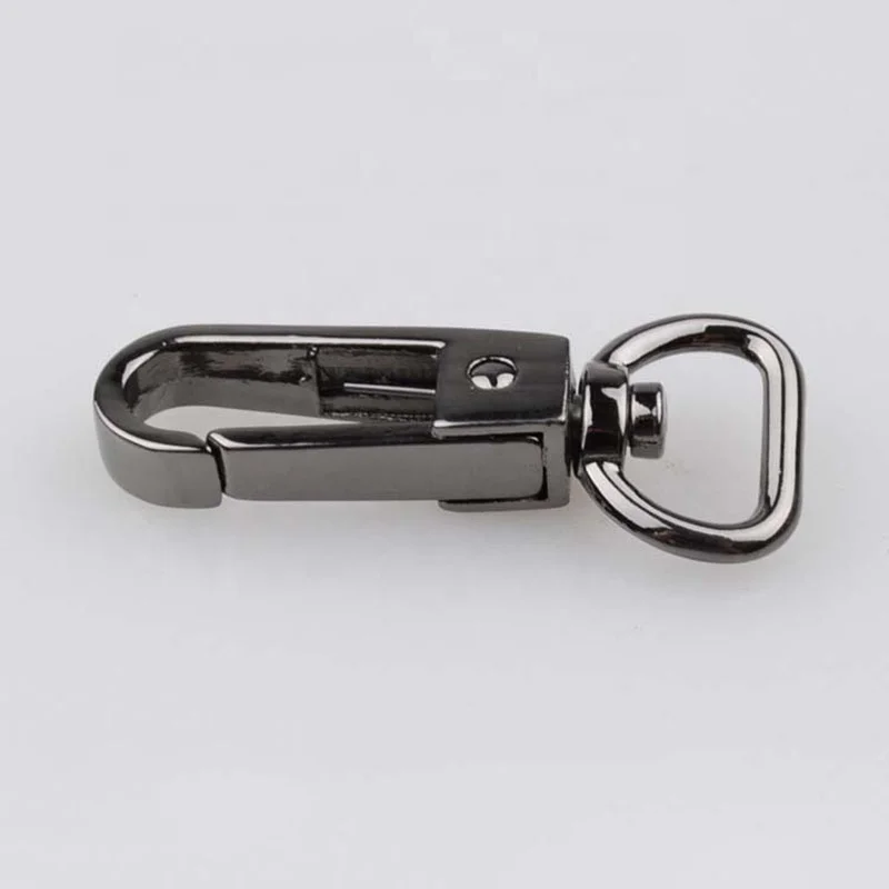 hardware zinc alloy dog clasp metal bag accessories rotary hook stainless steel fastener buckle factory direct sales 2021