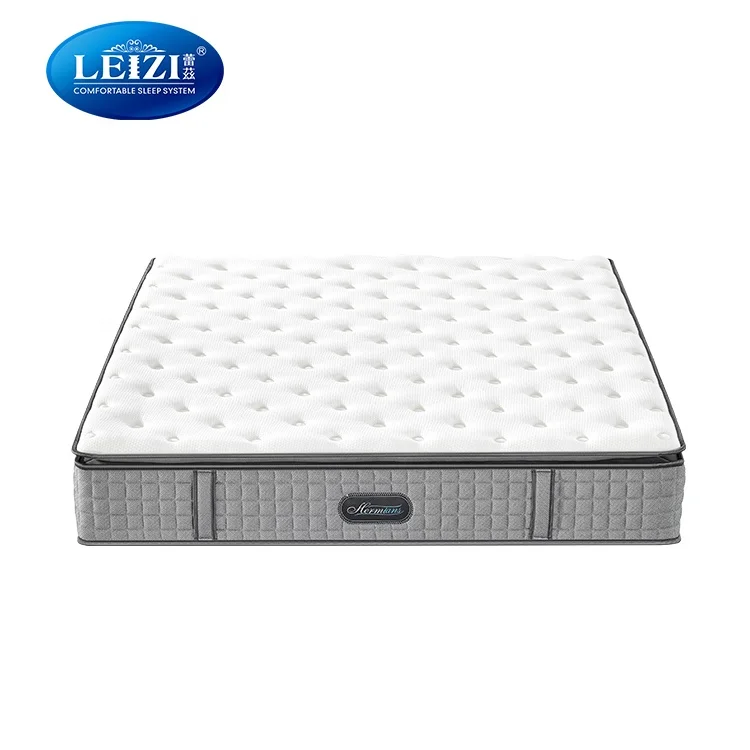 China pillow top roll up in a box king size foam pocket spring bed mattress price