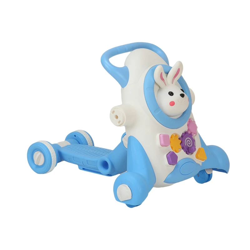 BABY WALKER 3 IN 1 MULTI FUNCTION RIDE ON CAR SCOOTER PUSH WALKER HELPER BM888