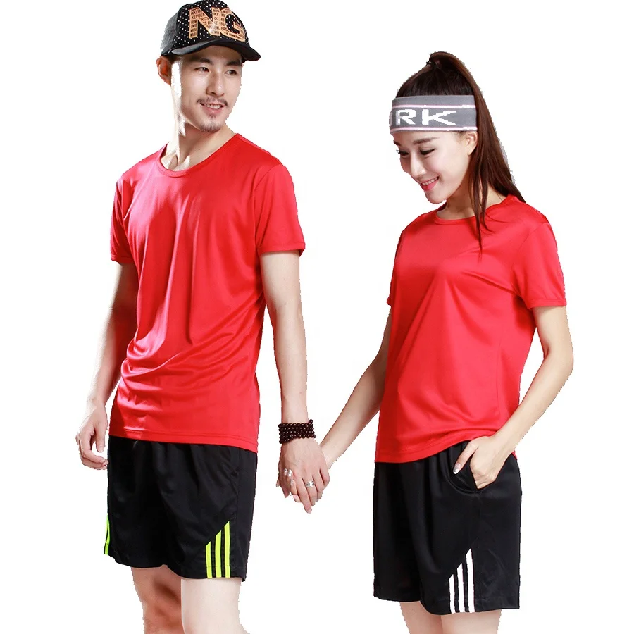 Wholesale cheap price 100% polyester interlock blank  t-shirt