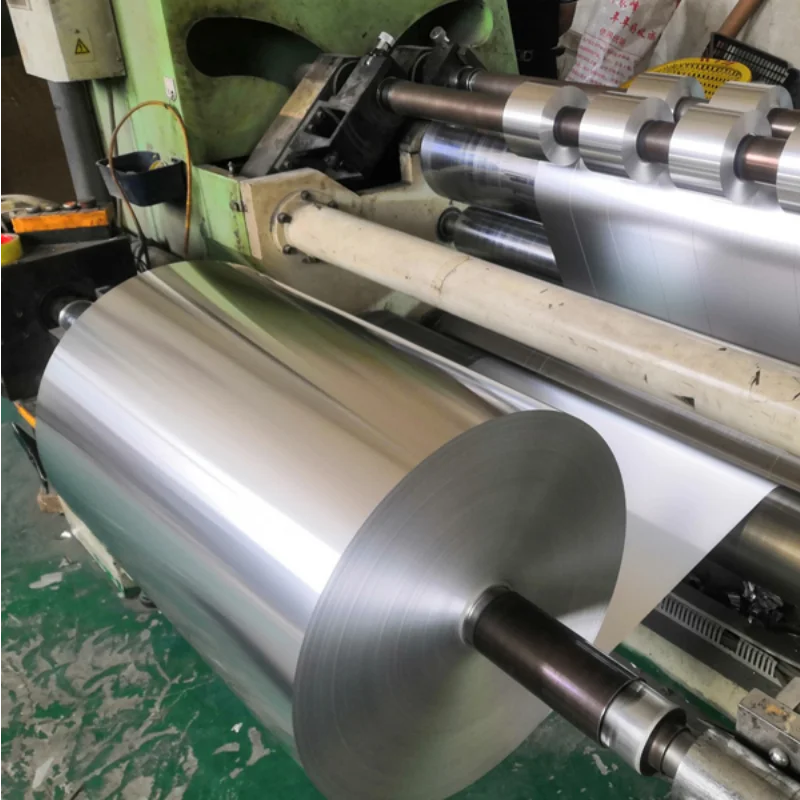Milk Cover Film Single Bright 8021 O H14 H16 Aluminum Foil Capacitors Used 1070 1100 O H14 H18 Aluminum Foil