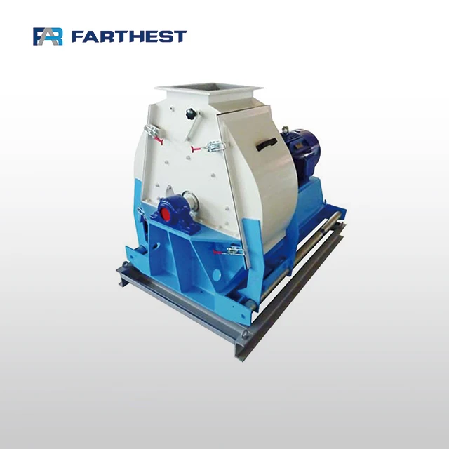 High Output 5 Ton/h Electric Animal Feed Hammer Mill Corn Grinding Machine
